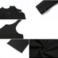 CHARLOTTE SEXY HIGH SLIT SOLID COLOR LONG DRESS